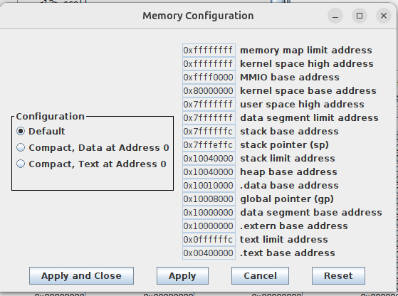 Memory Layout