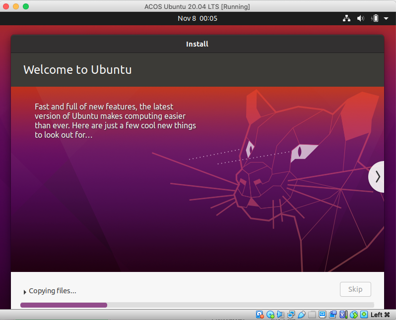 VirtualBox Ubuntu Installing